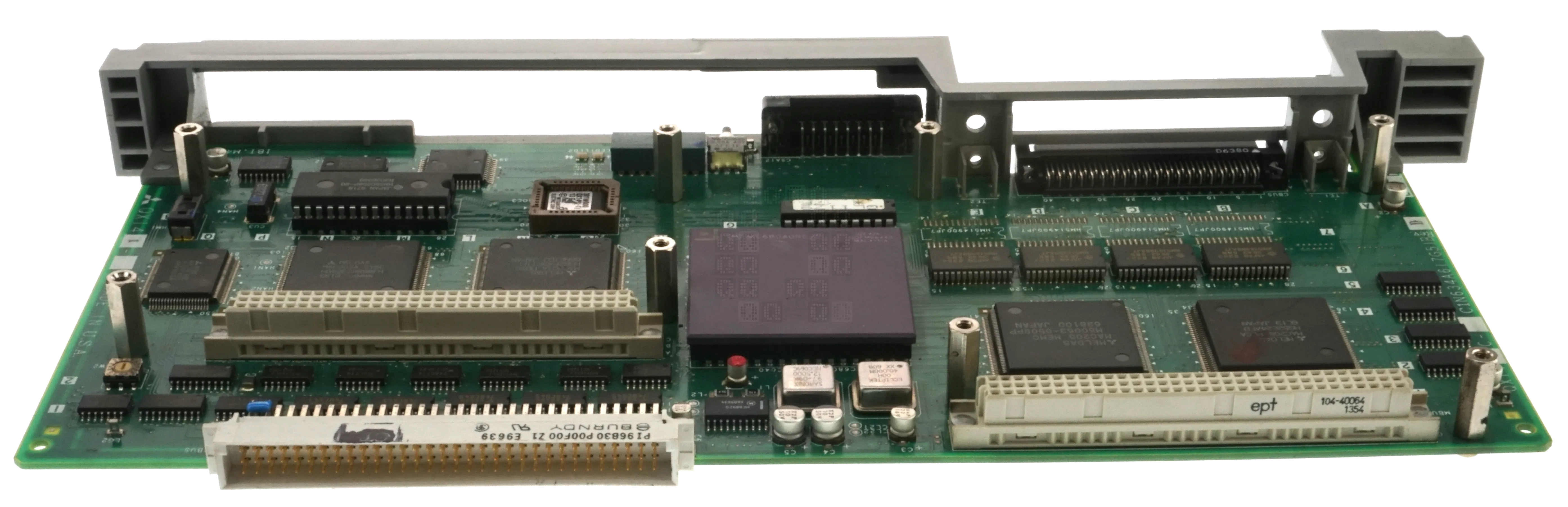 Mazak Mitsubishi QX141C Circuit Board back Mazak Mitsubishi QX141C Circuit Board Edge Connector