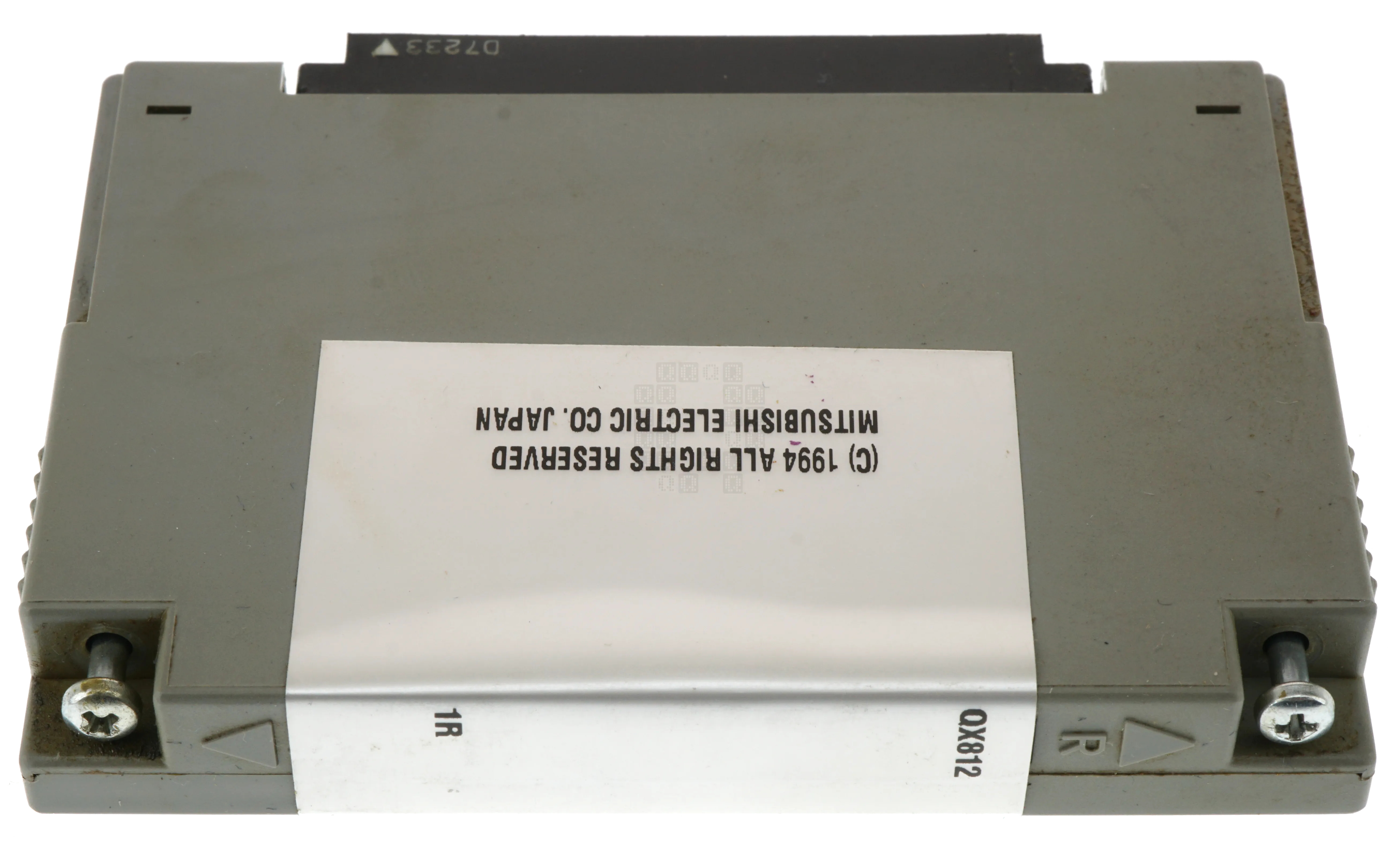 Mitsubishi QX812A Module Outside Mitsubishi QX812A PLC Ladder Memory Module Label Bottom