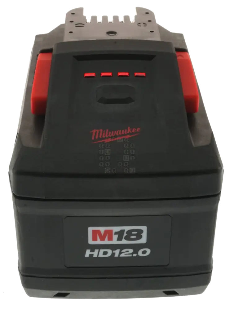 Milwaukee Tool 48-11-1813 5INR22/71-3 HD12.0 M18 RedLithium FORGE Battery Pack Front View