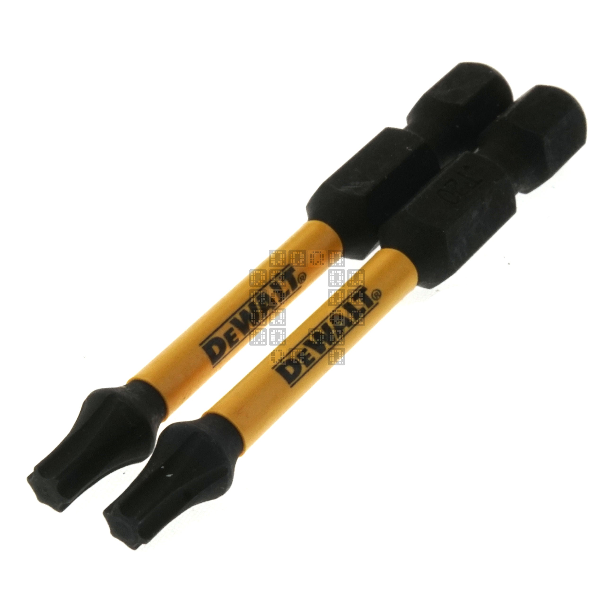 DeWALT Industrial Tool DWA2TX20IR2 T20 TORX Impact Ready Flex TORQ Power Bits, 2-1/4" Length Black Yellow
