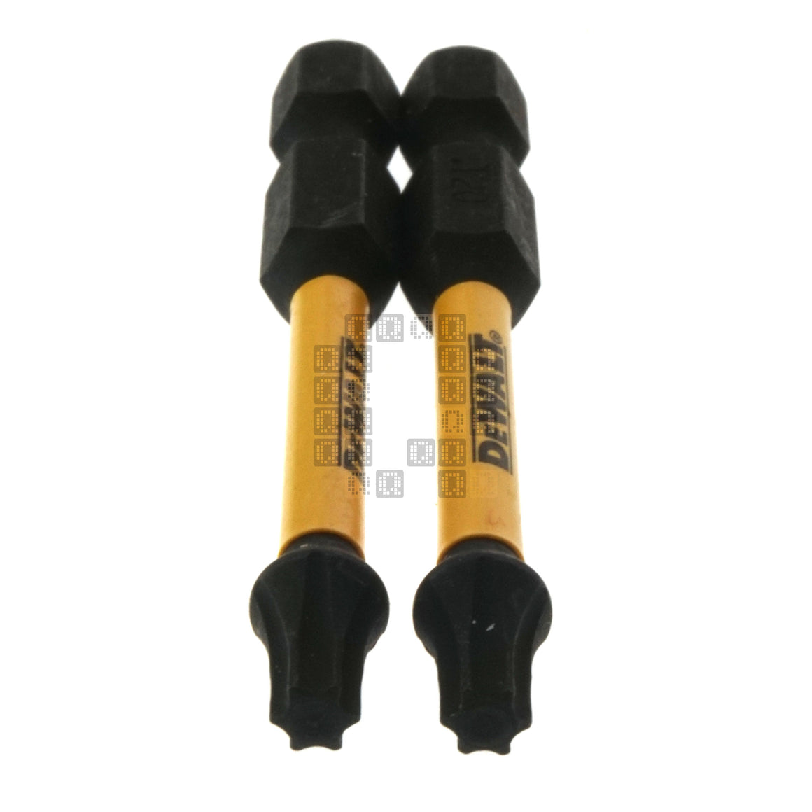 DeWALT Industrial Tool DWA2TX20IR2 T20 TORX Impact Ready Flex TORQ Power Bits, 2-1/4" Length Black Yellow