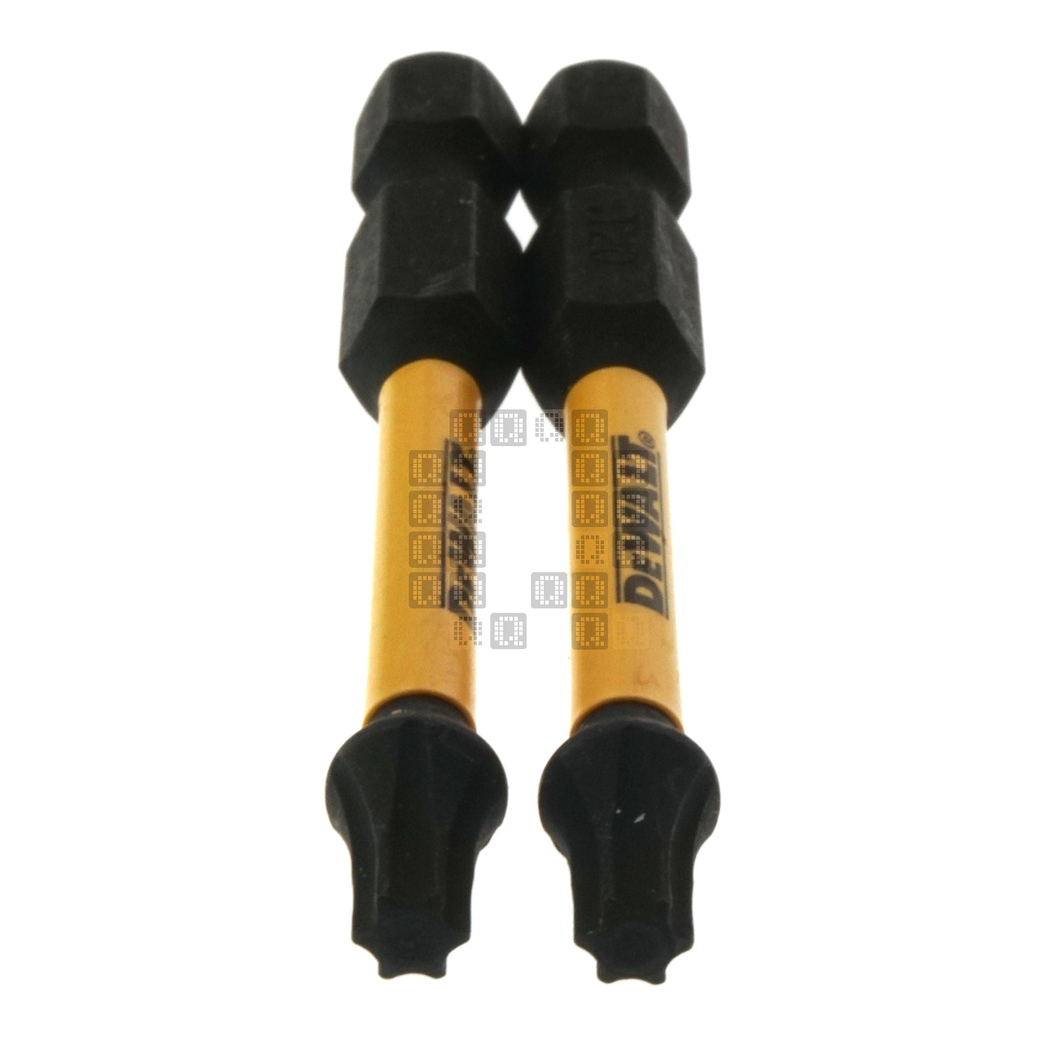 DeWALT Industrial Tool DWA2TX20IR2 T20 TORX Impact Ready Flex TORQ Power Bits, 2-1/4" Length Black Yellow