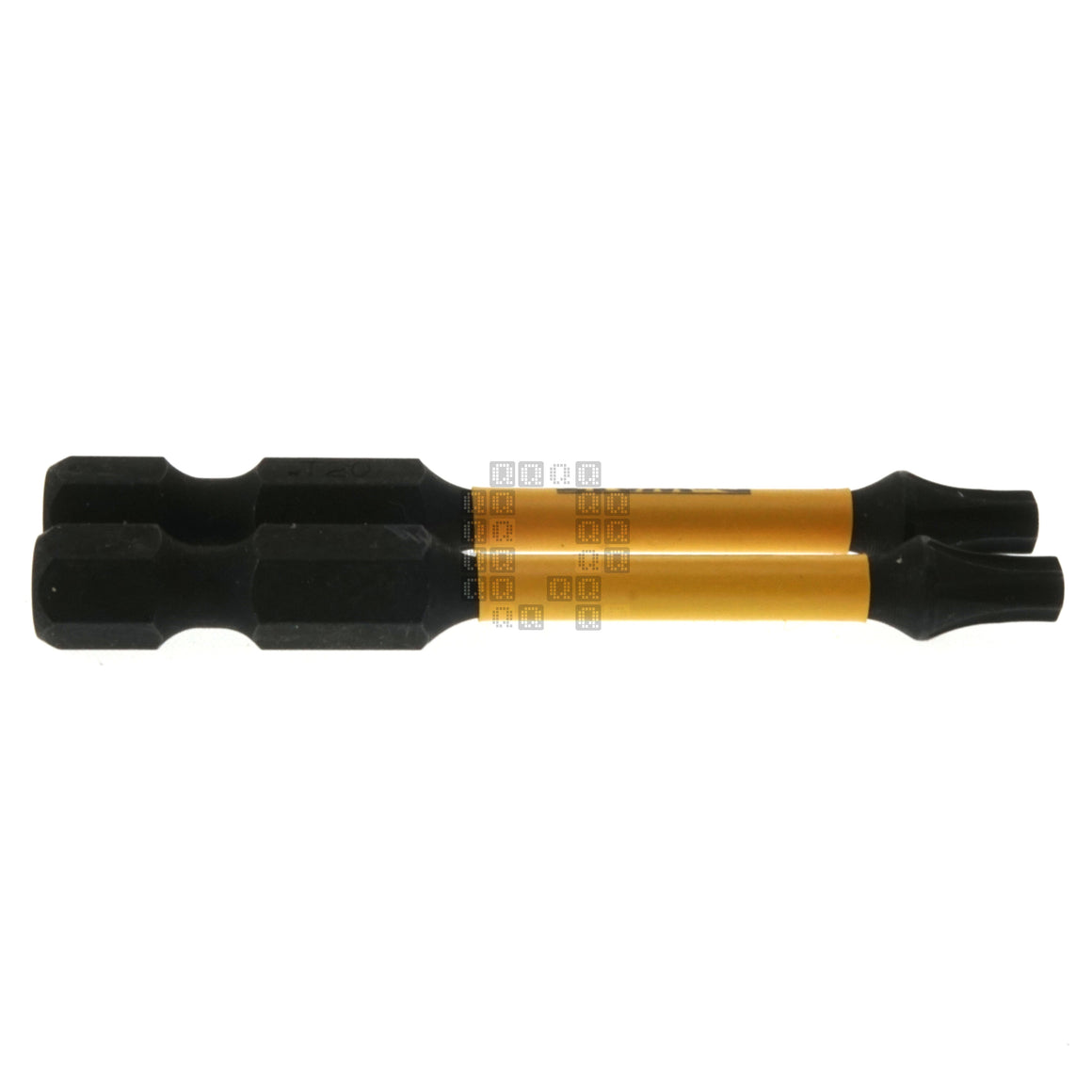 DeWALT Industrial Tool DWA2TX20IR2 T20 TORX Impact Ready Flex TORQ Power Bits, 2-1/4" Length Black Yellow