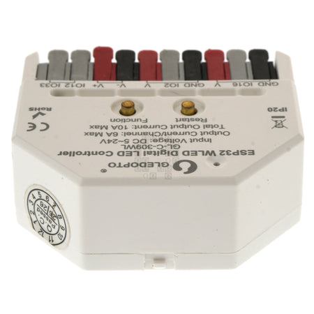 GLEDOPTO GL-C-309WL ESP32 WLED Digital LED Controller, 5-24VDC