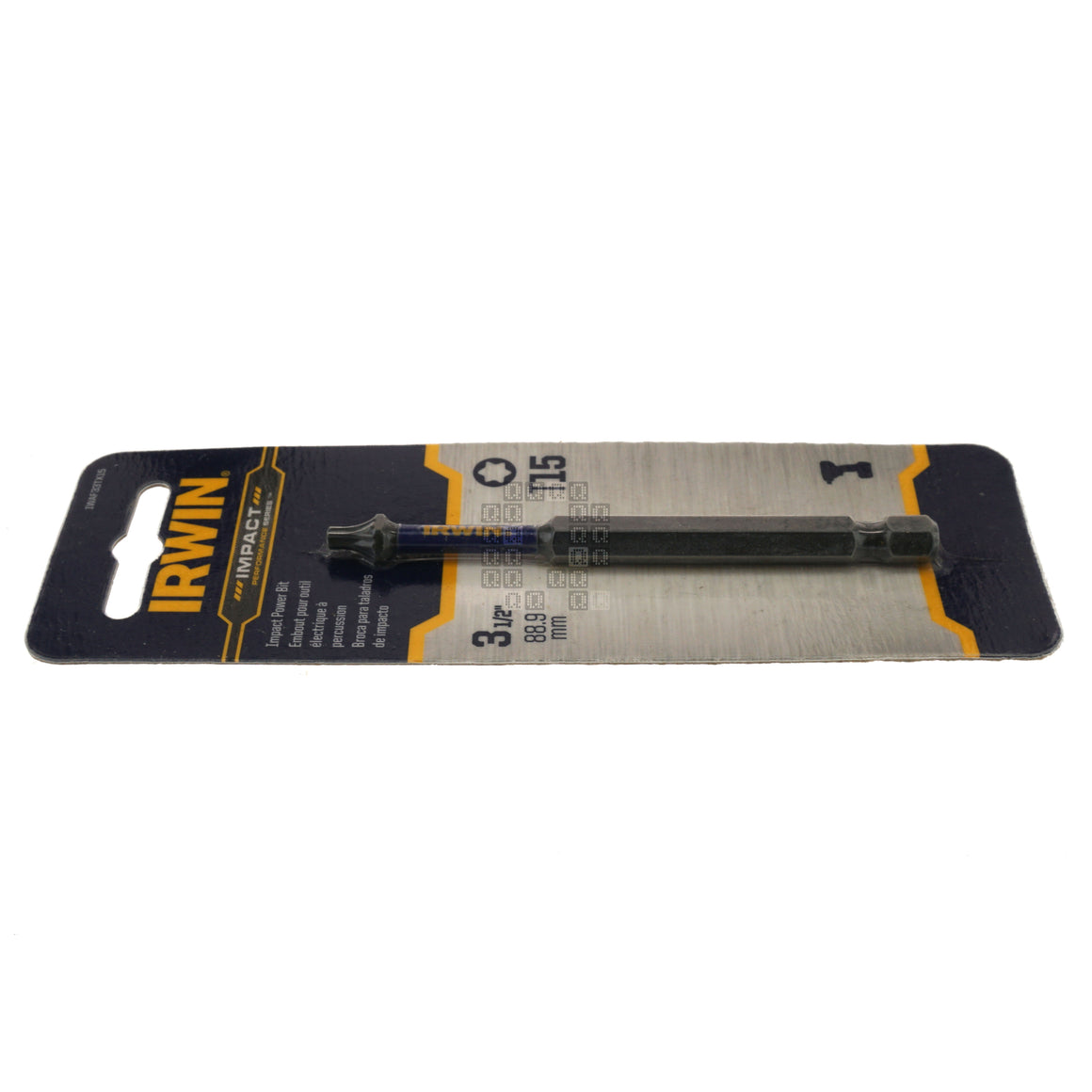 Irwin IWAF33TX15 T15 TORX Impact Performance Series Power Bit, 3-1/2" Length