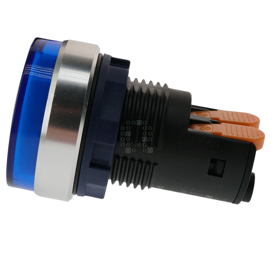 Lanboo 22mm Blue Diffused Panel Mount LED Indicator Light, 9-24VAC/DC, IP68
