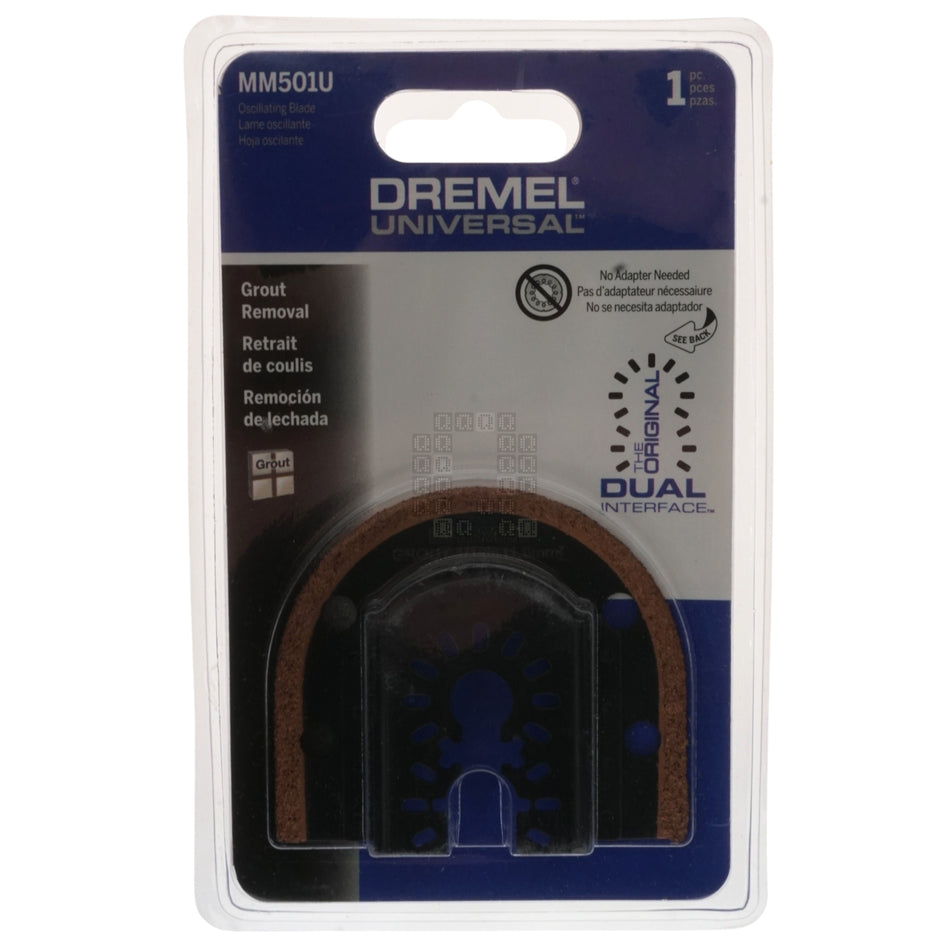 Bosch Dremel MM501U 2615M501AF Grout Removal Oscillating Blade, 1/16"