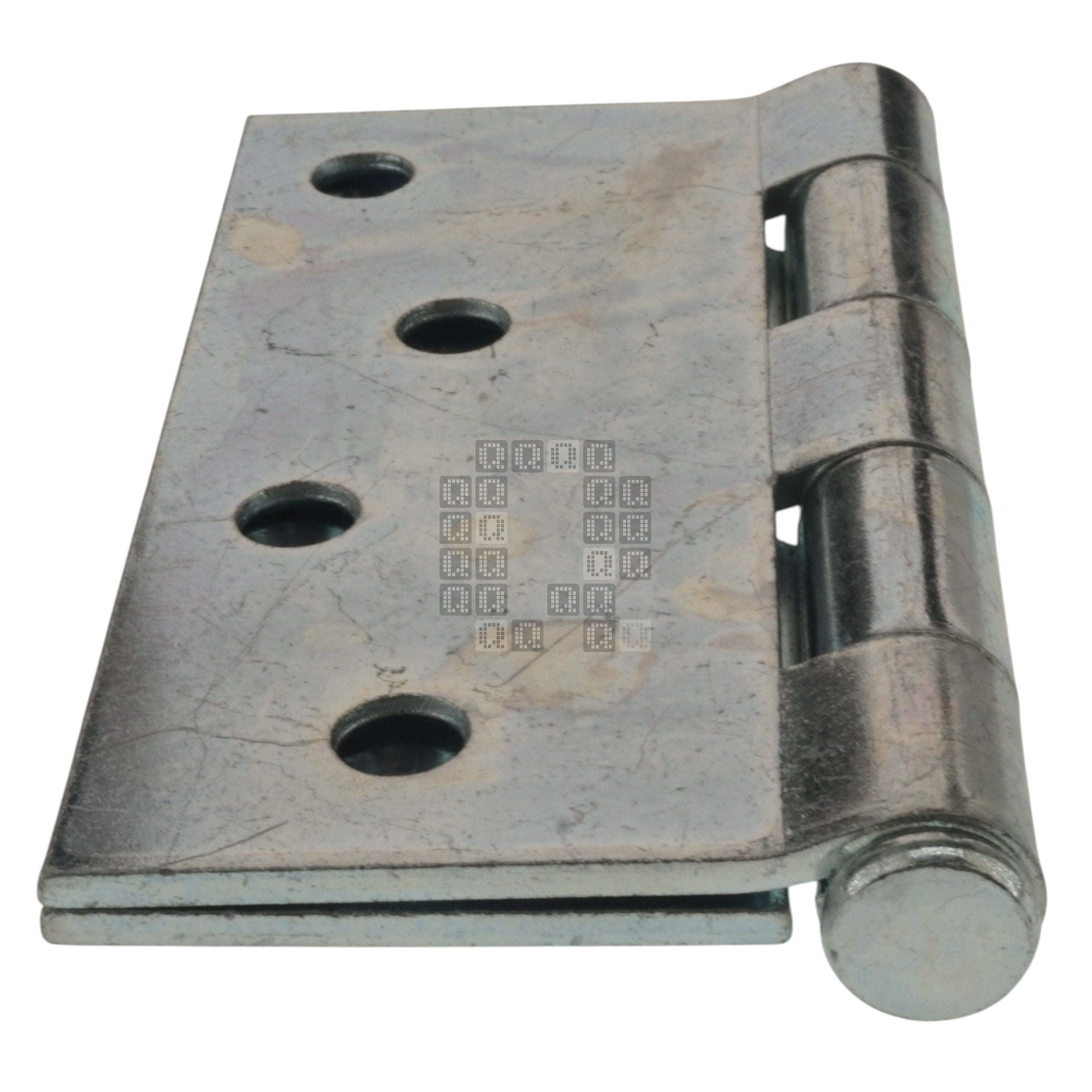 National Hardware N195-677 Outdoor 4" Narrow Hinge, Zinc Plated Steel