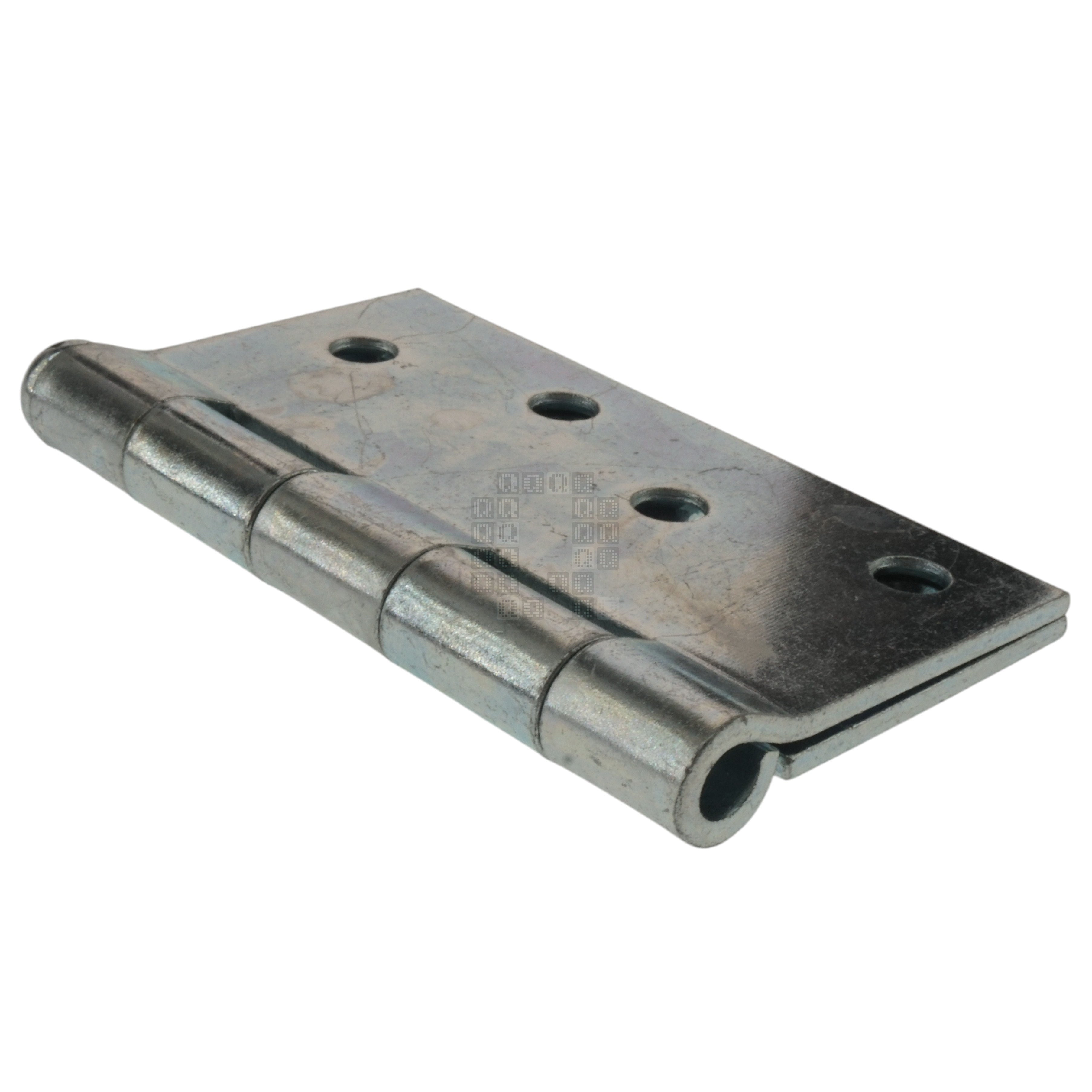 National Hardware N195-677 Outdoor 4" Narrow Hinge, Zinc Plated Steel