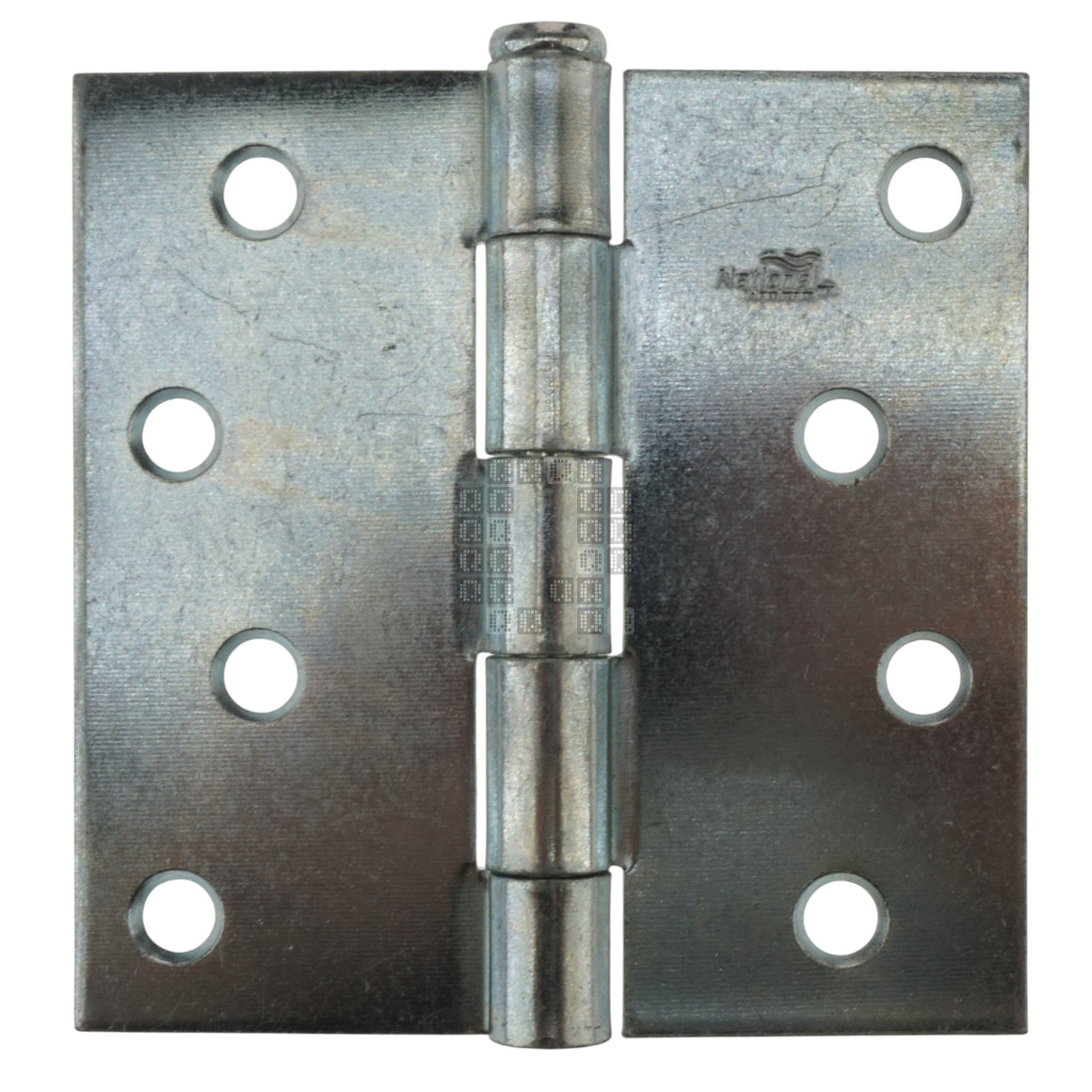 National Hardware N195-677 Outdoor 4" Narrow Hinge, Zinc Plated Steel