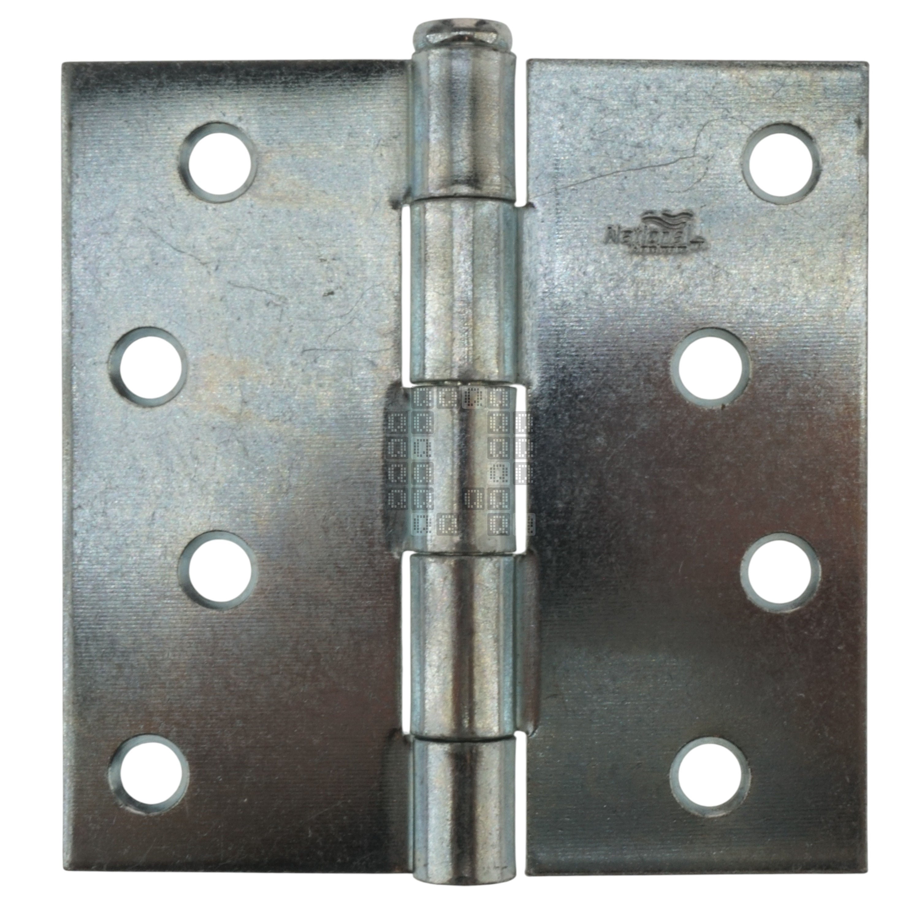 National Hardware N195-677 Outdoor 4" Narrow Hinge, Zinc Plated Steel