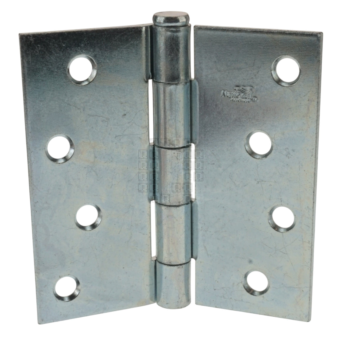 National Hardware N195-677 Outdoor 4" Narrow Hinge, Zinc Plated Steel