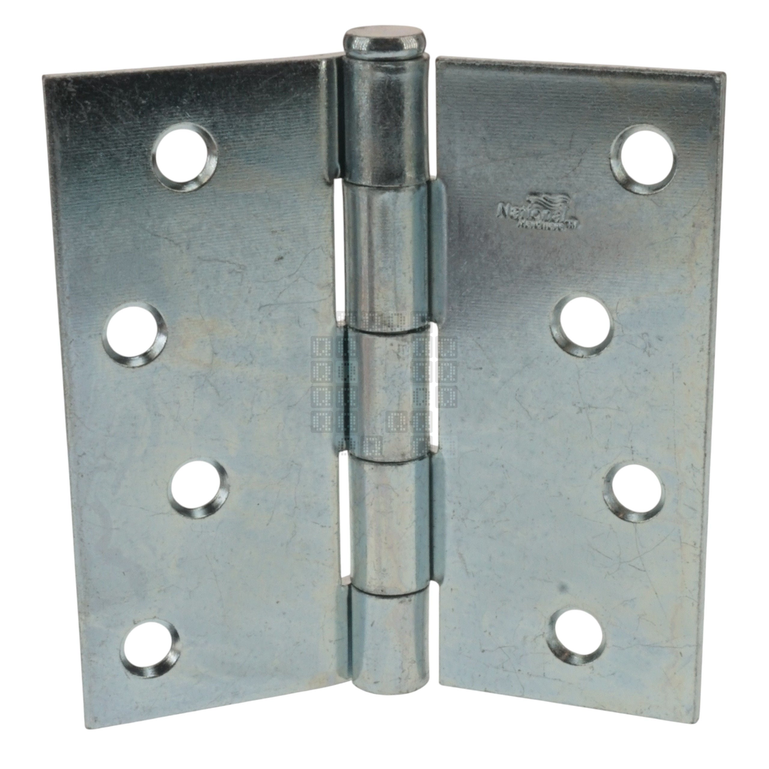 National Hardware N195-677 Outdoor 4" Narrow Hinge, Zinc Plated Steel