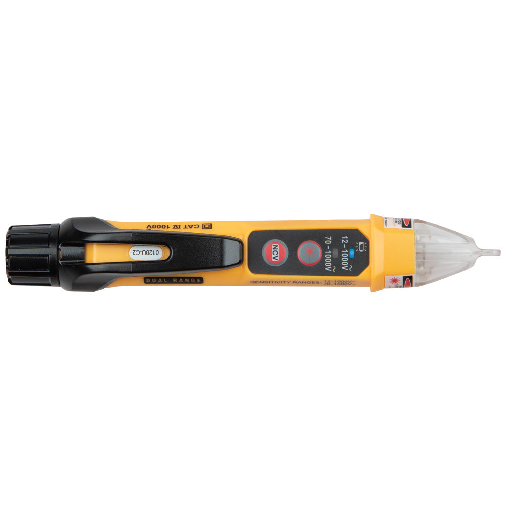 Klein Tools NCVT5A Dual-Range Non-Contact Voltage Tester with Laser Pointer