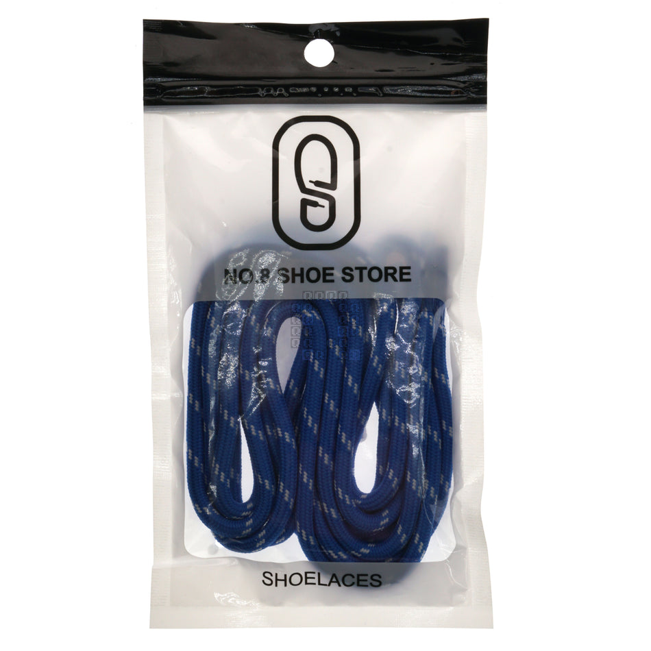 Shoelace Pair, 4.5mm Round, Royal Blue, 100cm Length