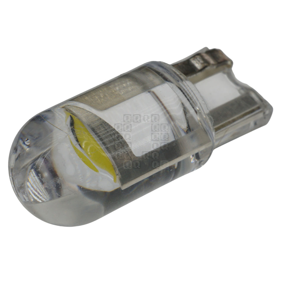 T10 W5W 194 168 COB LED Bulb, 1/5 Watt White