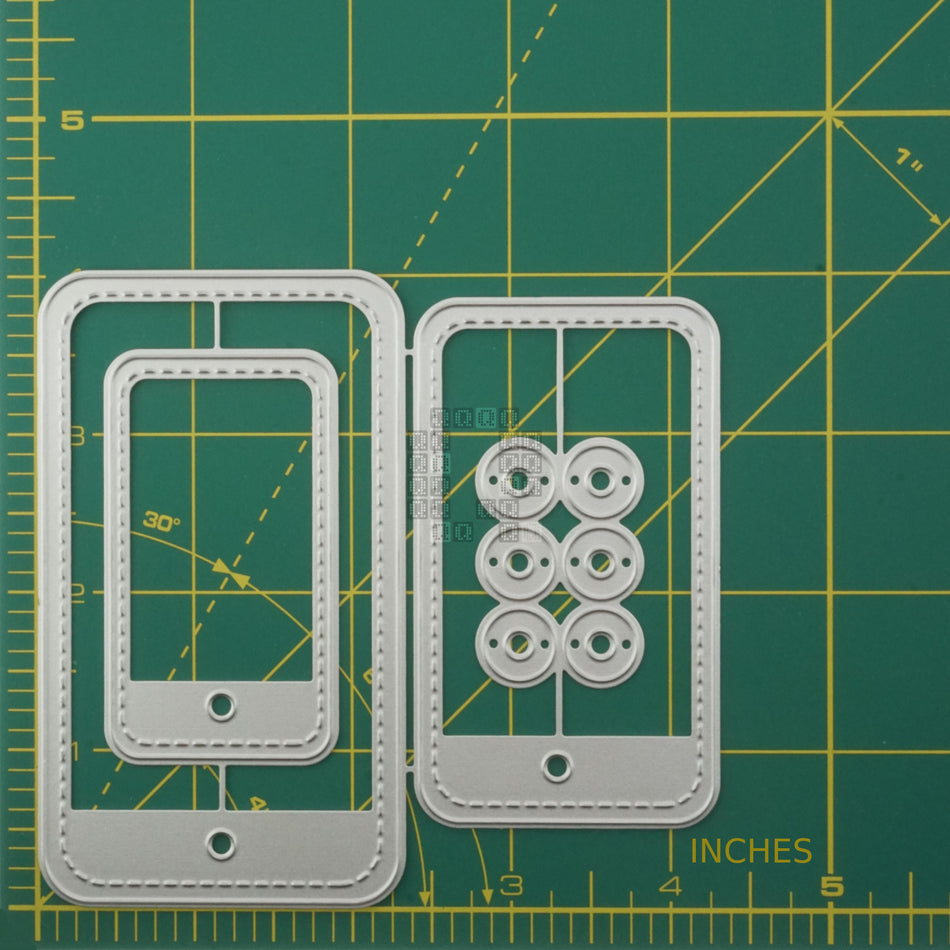 4-Piece Travel Tags 2 Metal Cutting Die Set