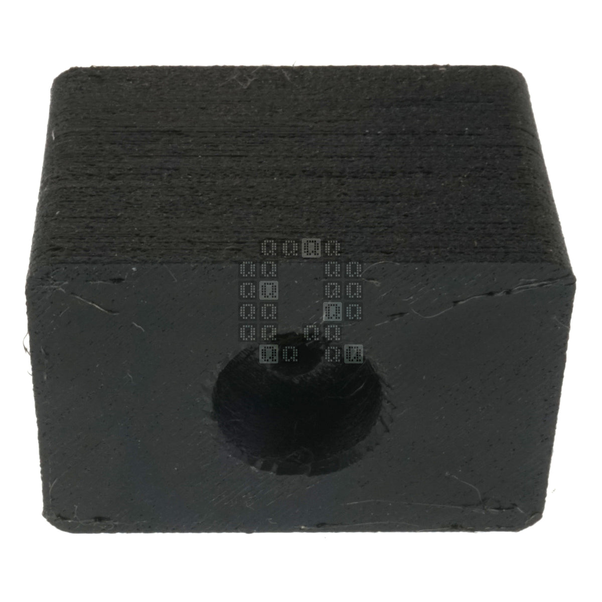 Quagmire Repair TT-FOOT-ETALL-1 3d Printed Black TPU 2" Rubber Vibration Foot