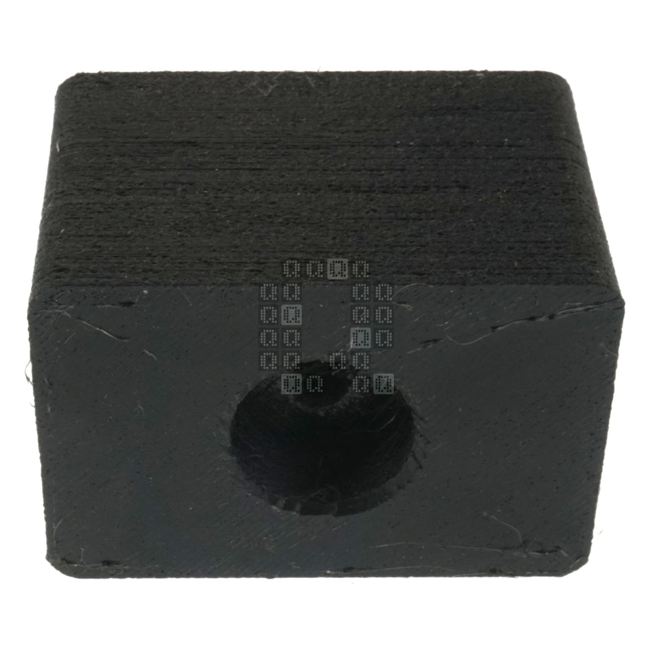Quagmire Repair TT-FOOT-ETALL-1 3d Printed Black TPU 2" Rubber Vibration Foot