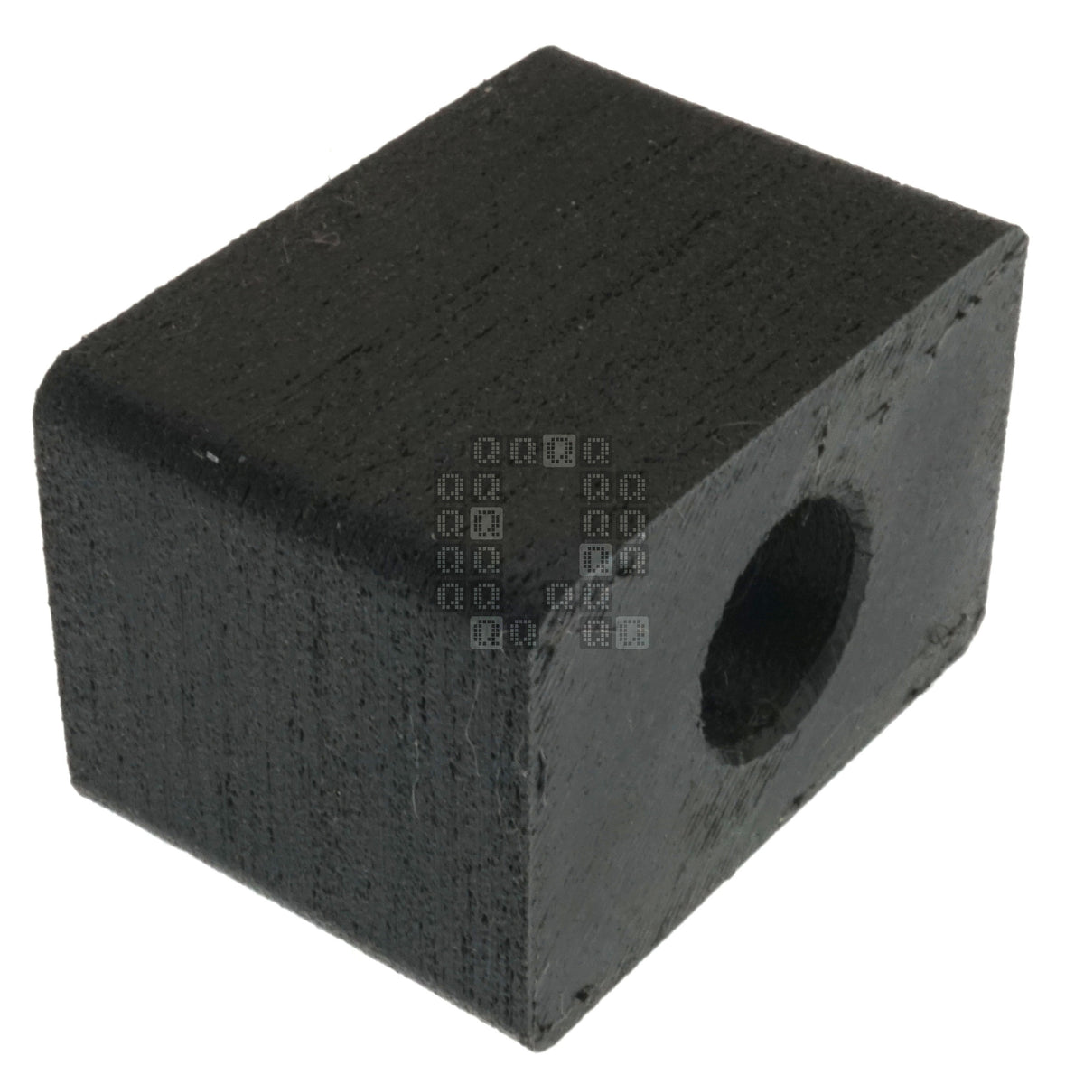 Quagmire Repair TT-FOOT-ETALL-1 3d Printed Black TPU 2" Rubber Vibration Foot