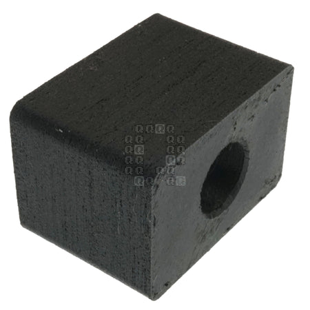 Quagmire Repair TT-FOOT-ETALL-1 3d Printed Black TPU 2" Rubber Vibration Foot