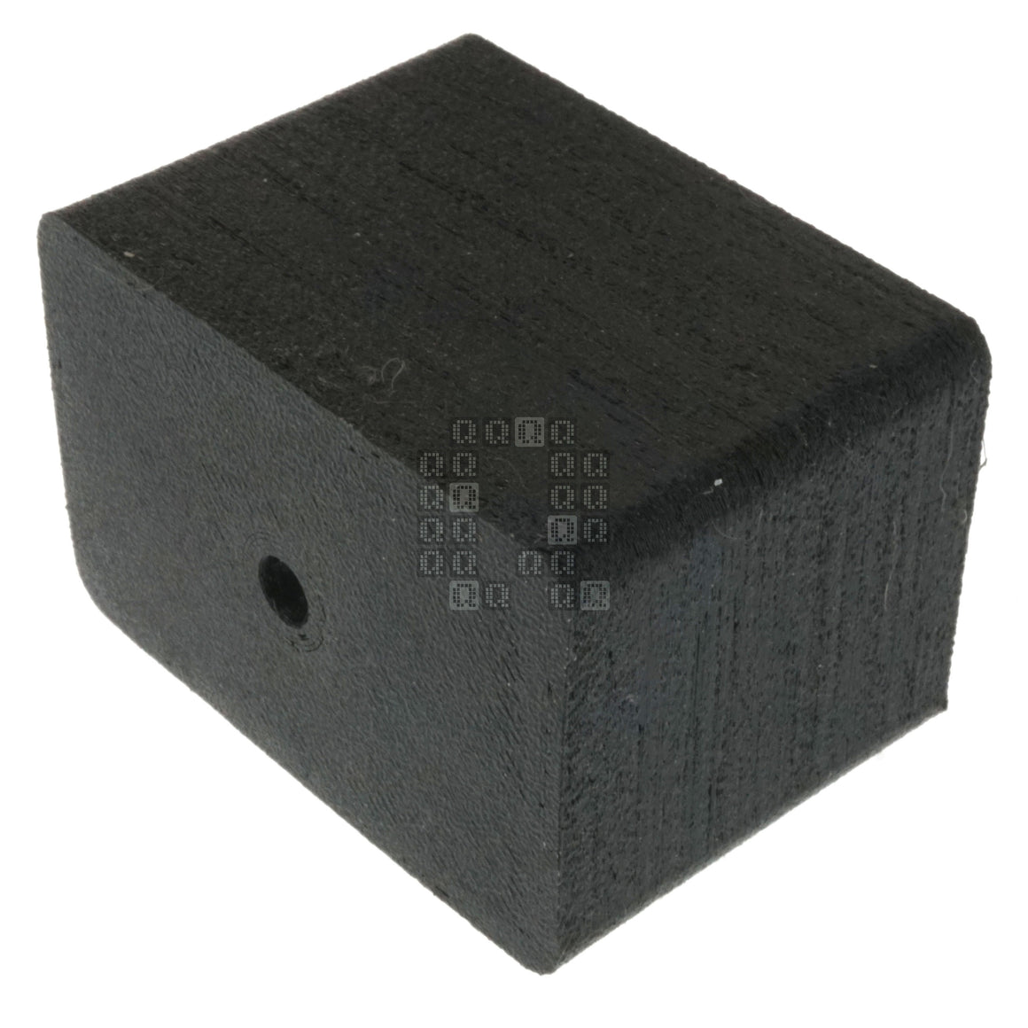 Quagmire Repair TT-FOOT-ETALL-1 3d Printed Black TPU 2" Rubber Vibration Foot