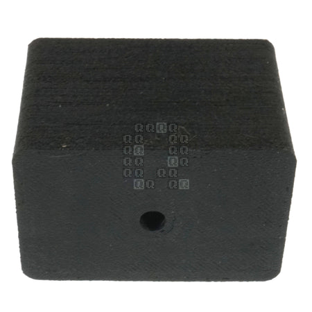 Quagmire Repair TT-FOOT-ETALL-1 3d Printed Black TPU 2" Rubber Vibration Foot