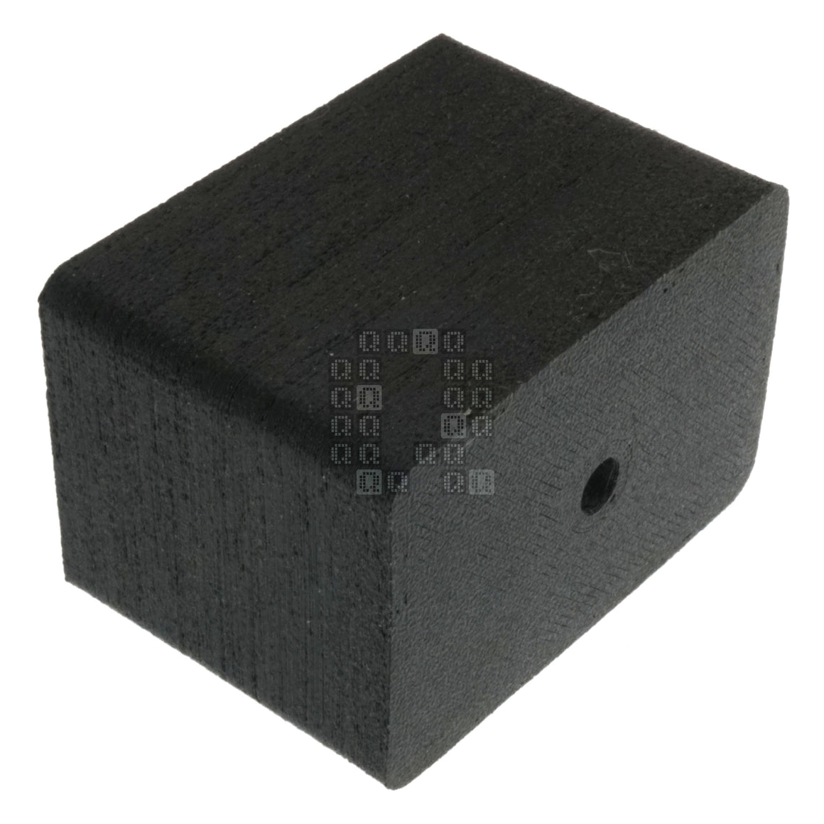 Quagmire Repair TT-FOOT-ETALL-1 3d Printed Black TPU 2" Rubber Vibration Foot