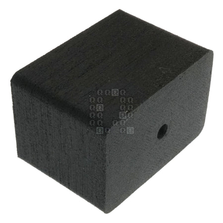 Quagmire Repair TT-FOOT-ETALL-1 3d Printed Black TPU 2" Rubber Vibration Foot