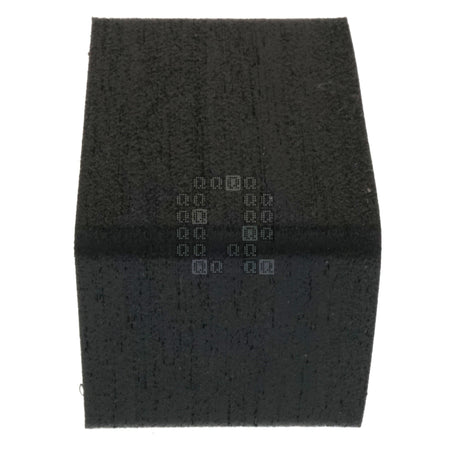 Quagmire Repair TT-FOOT-ETALL-1 3d Printed Black TPU 2" Rubber Vibration Foot