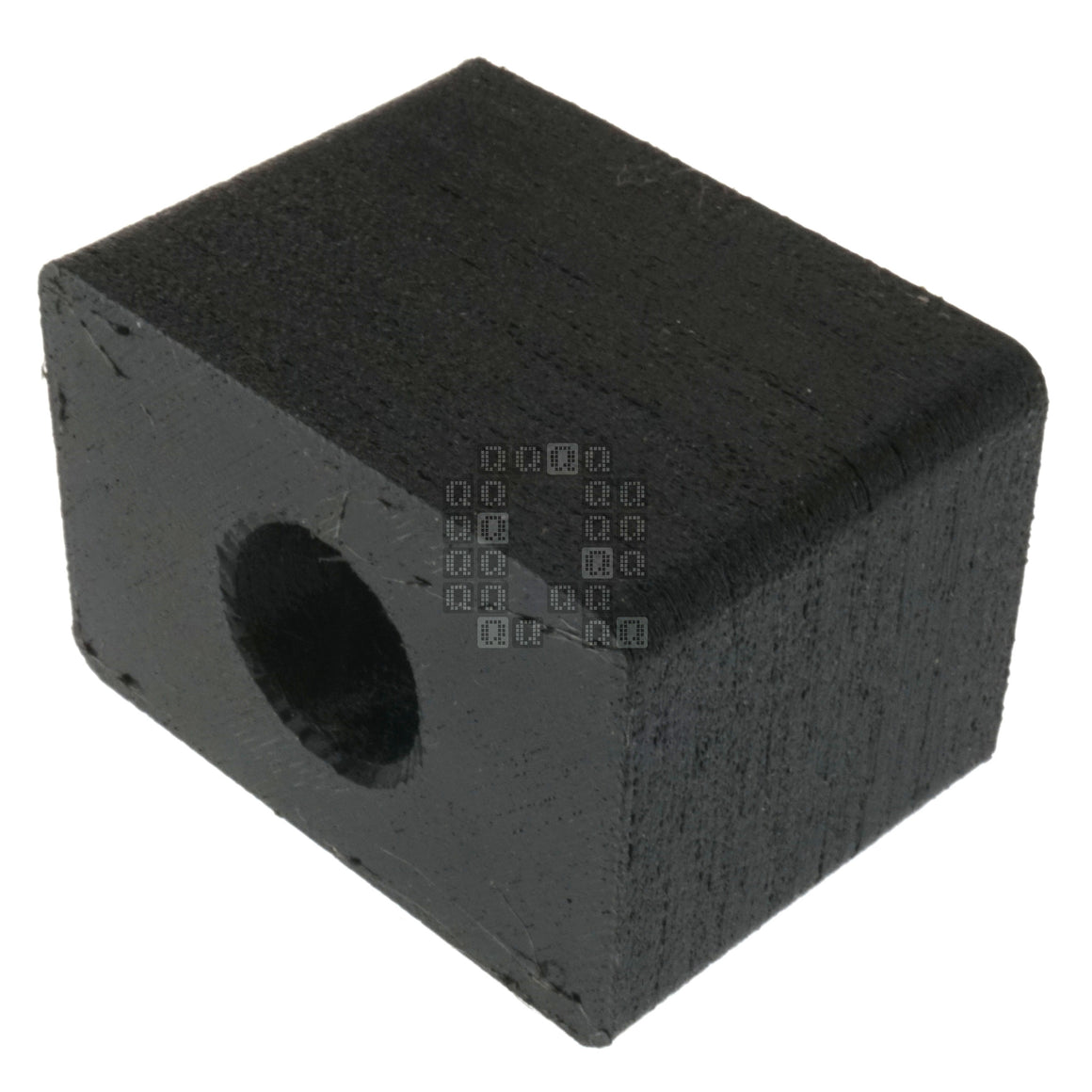 Quagmire Repair TT-FOOT-ETALL-1 3d Printed Black TPU 2" Rubber Vibration Foot