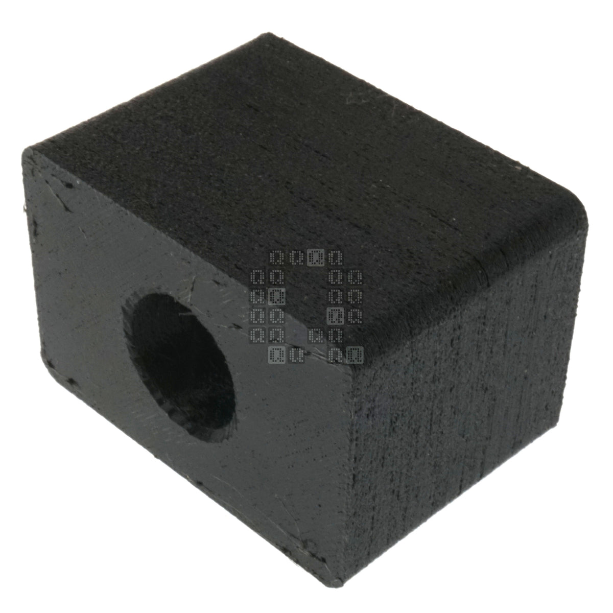 Quagmire Repair TT-FOOT-ETALL-1 3d Printed Black TPU 2" Rubber Vibration Foot