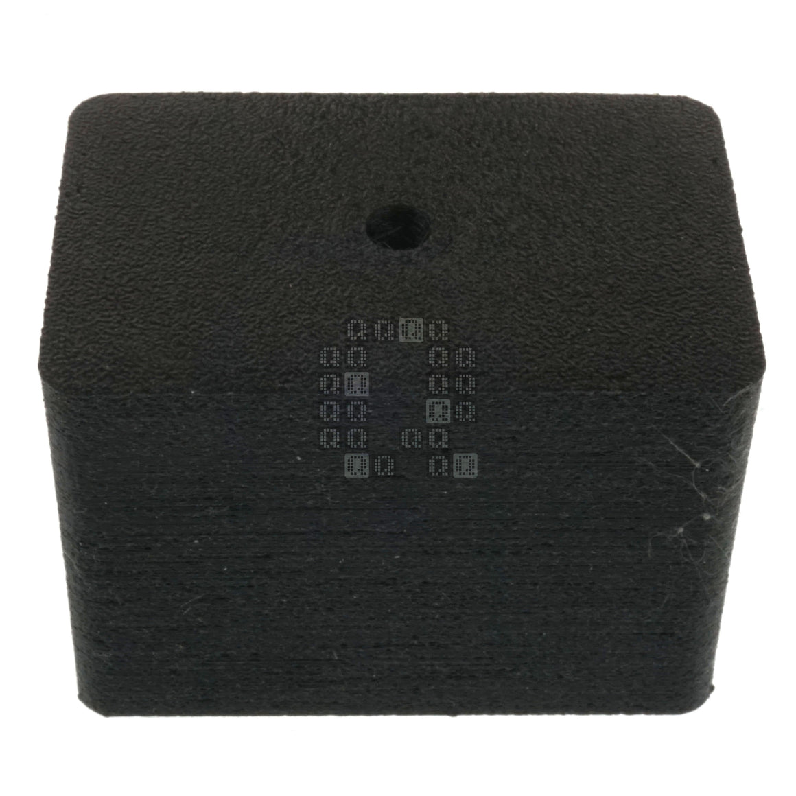 Quagmire Repair TT-FOOT-ETALL-1 3d Printed Black TPU 2" Rubber Vibration Foot