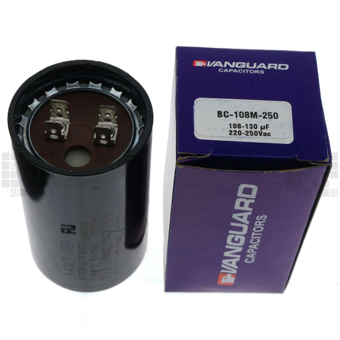 Vanguard BC-108M-250 Electric Motor Start Capacitor