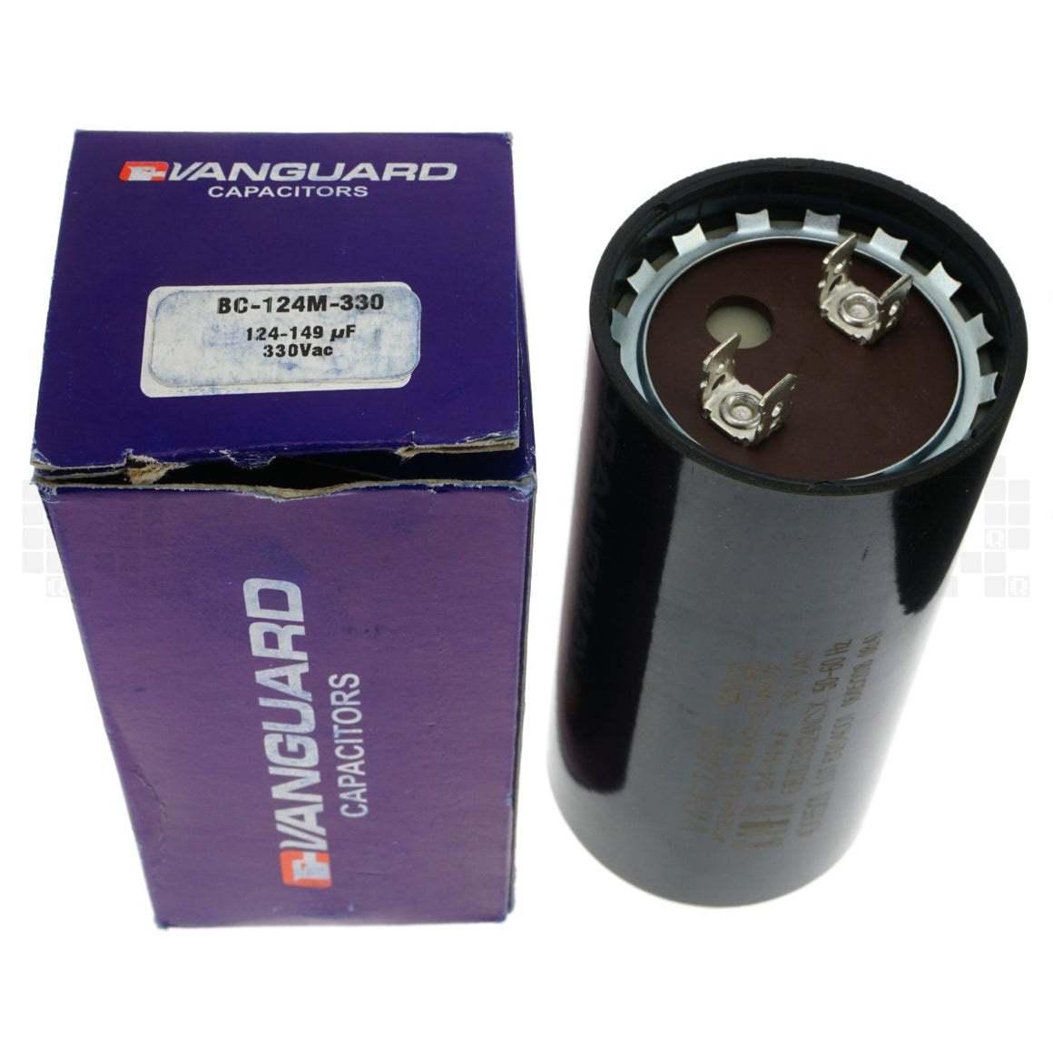 Vanguard BC-124M-330 Electric Motor Start Capacitor