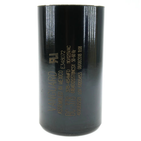 Vanguard BC-378 Black Cylindrical Electric Motor Start Capacitor