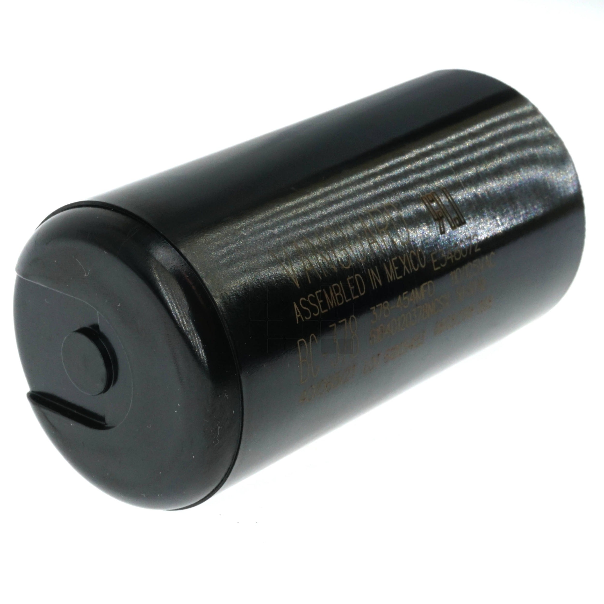 Vanguard BC-378 Black Cylindrical Electric Motor Start Capacitor