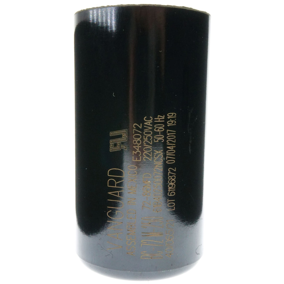 Vanguard BC-72M-250 Electric Motor Start Capacitor