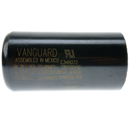 Vanguard BC-72M-250 Electric Motor Start Capacitor