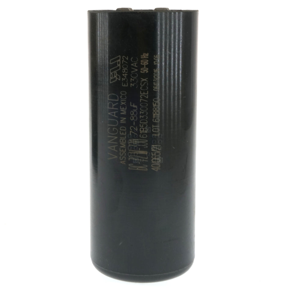 Vanguard BC-72M-330 Electric Motor Start Capacitor, 72-88uF 330VAC