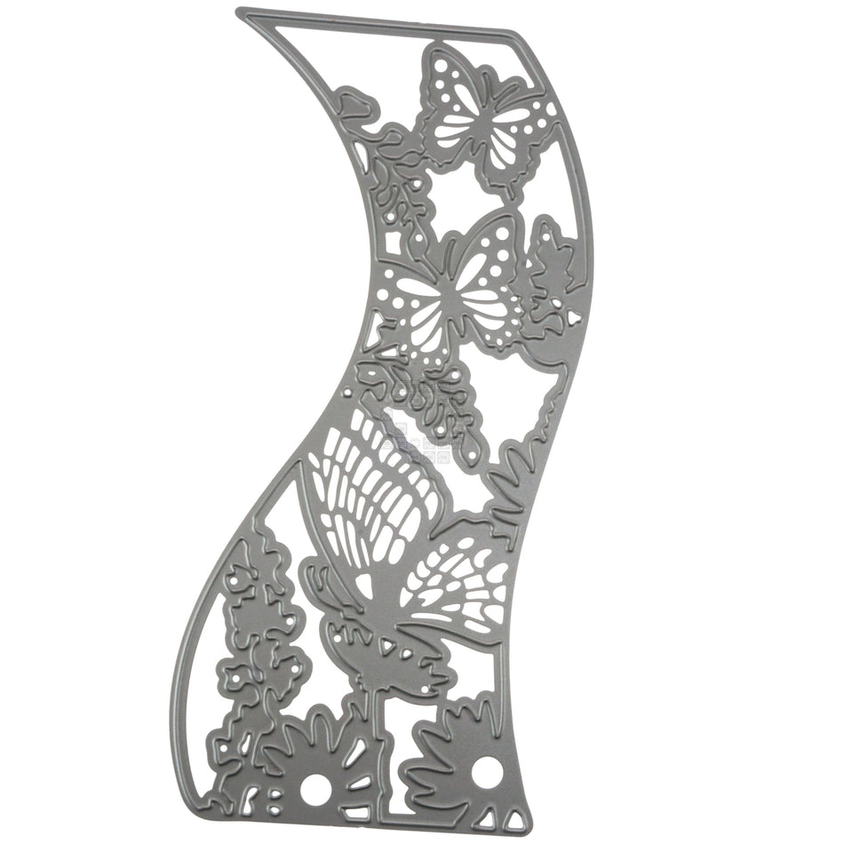 Butterfly Meadow Edge Metal Cutting Die
