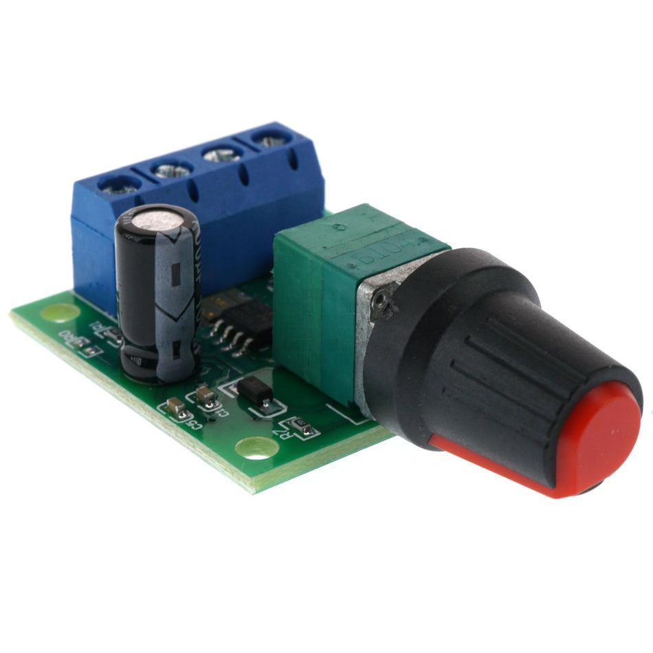 PWM Low Voltage DC Motor Speed Controller, 1.8-15VDC, 30 Watt, 1803BK