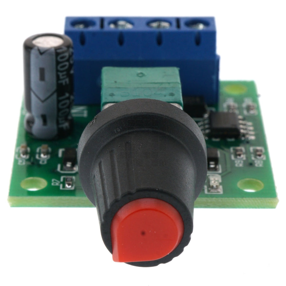 PWM Low Voltage DC Motor Speed Controller, 1.8-15VDC, 30 Watt, 1803BK