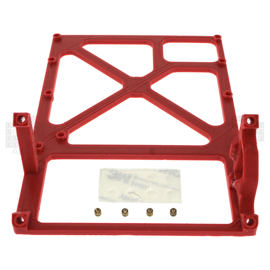 Sanni Open Source Cart Reader HW5 Main PCB Stand Frame with Battery Access, Red