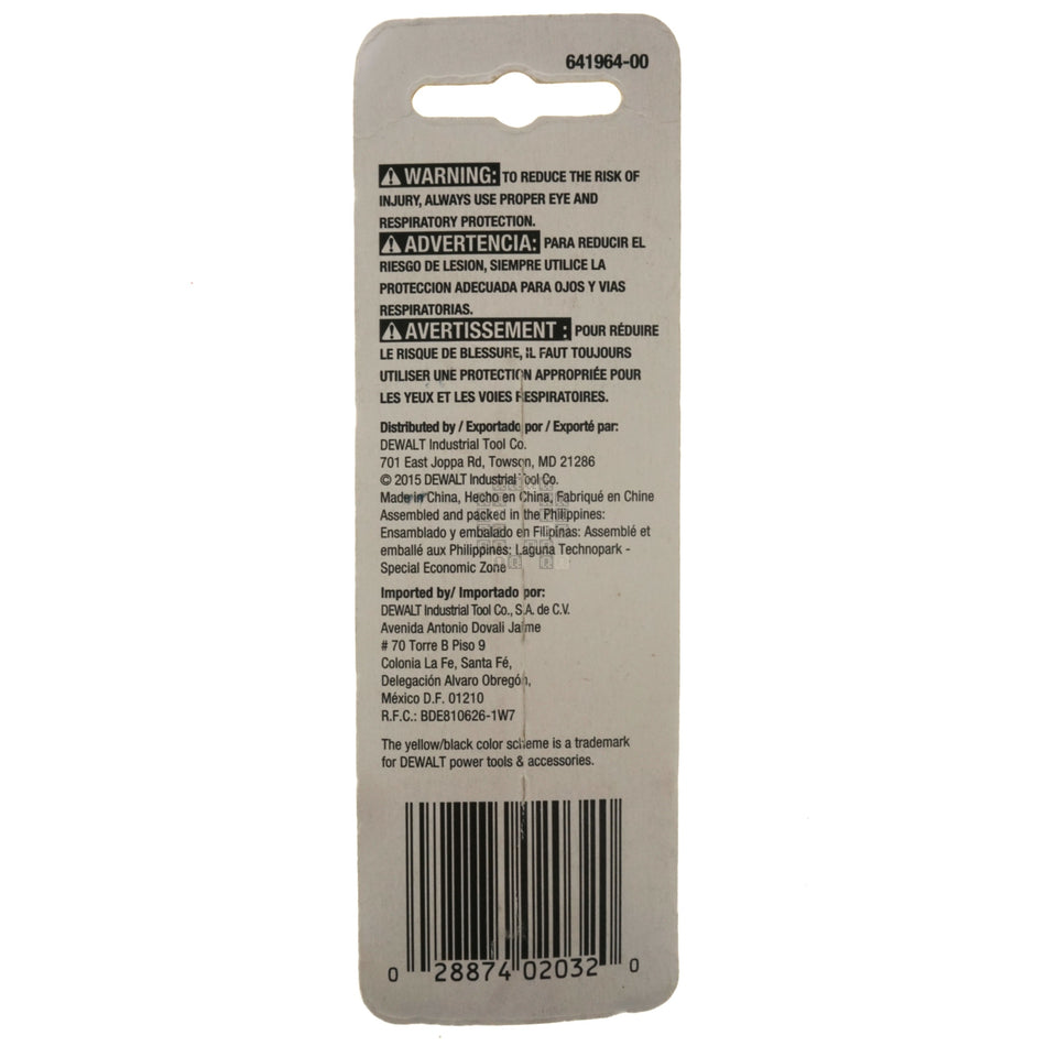 DeWALT DW2032 PH2 #2 Phillips Power Bit, 3-1/2" Length