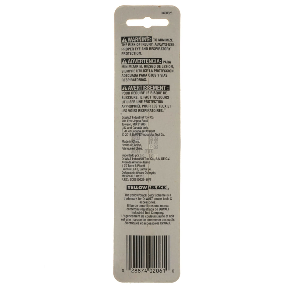 DeWALT DW2061 PH1 / #1 Phillips Power Bit, 6" Length