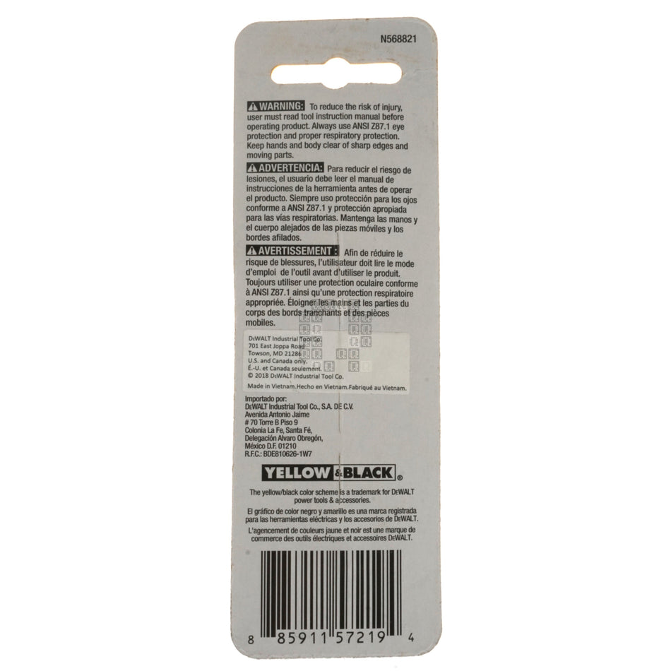 DeWALT DWA3SQ2MF #2 Square SQ2 MAX-FIT Impact Rated Power Bit, 3-1/2" Length
