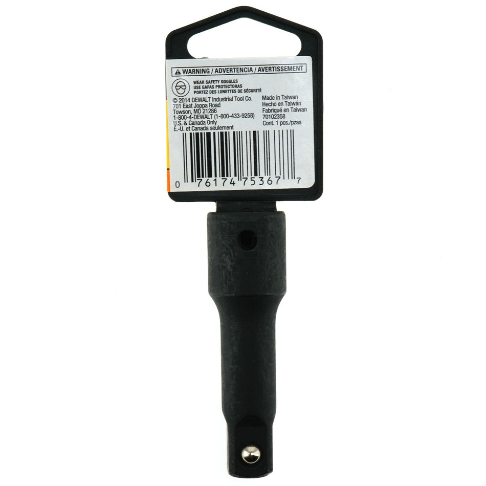 Dewalt DWMT75367OSP 3" Impact Extension, 1/2" Drive, 75-367D