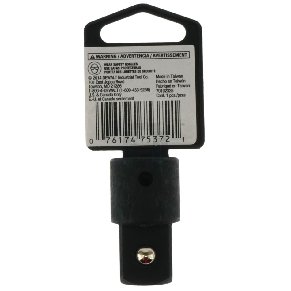 Dewalt DWMT75372OSP 1/2" x 3/4" Increasing Impact Adapter, 75-372D