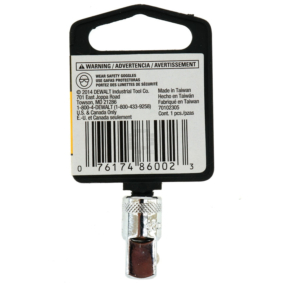 Dewalt DWMT86002OSP 1/4" x 3/8" Increasing Adapter
